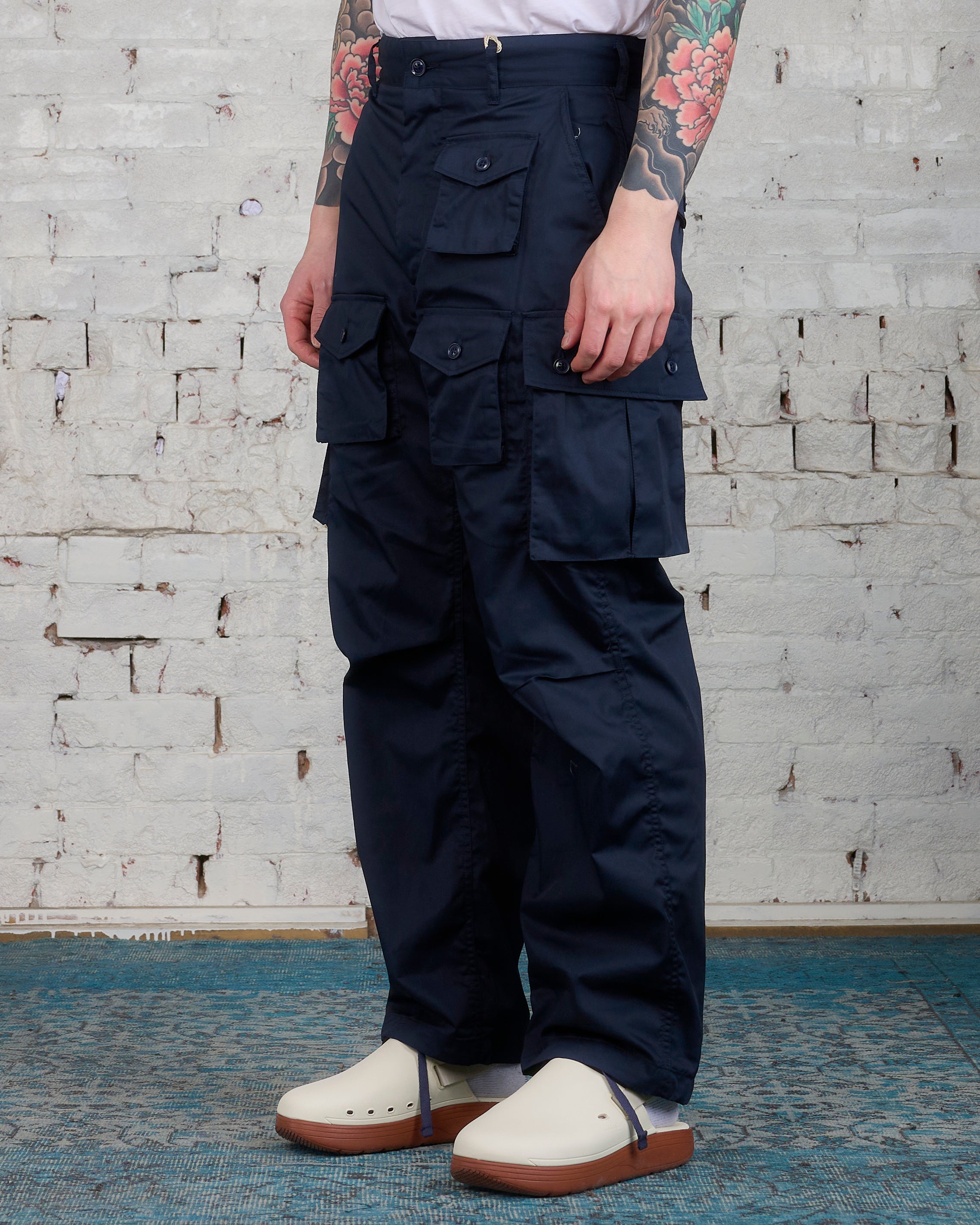 Engineered Garments FA Pant Dark Navy Feather Twill