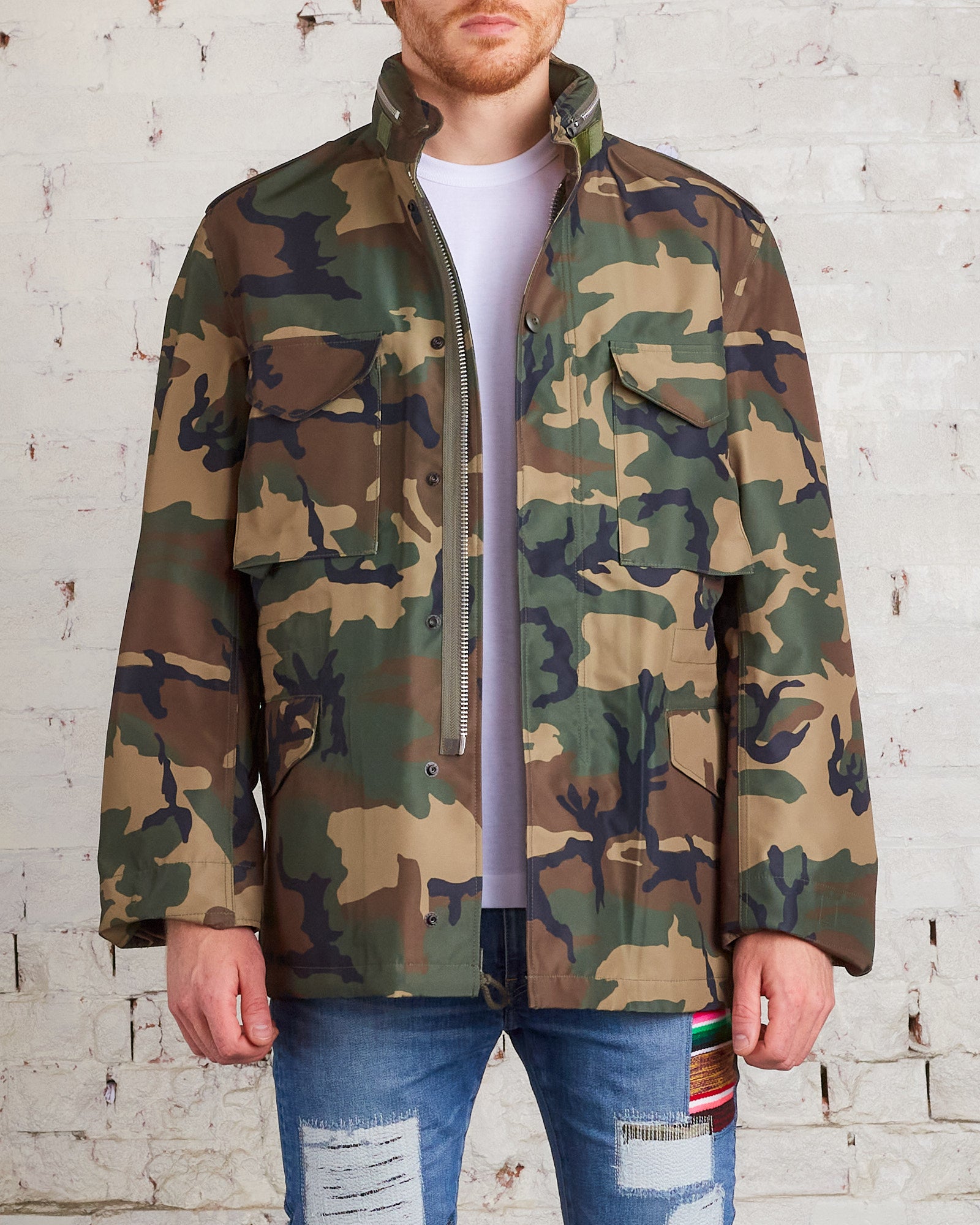 Military Jacket Camouflage