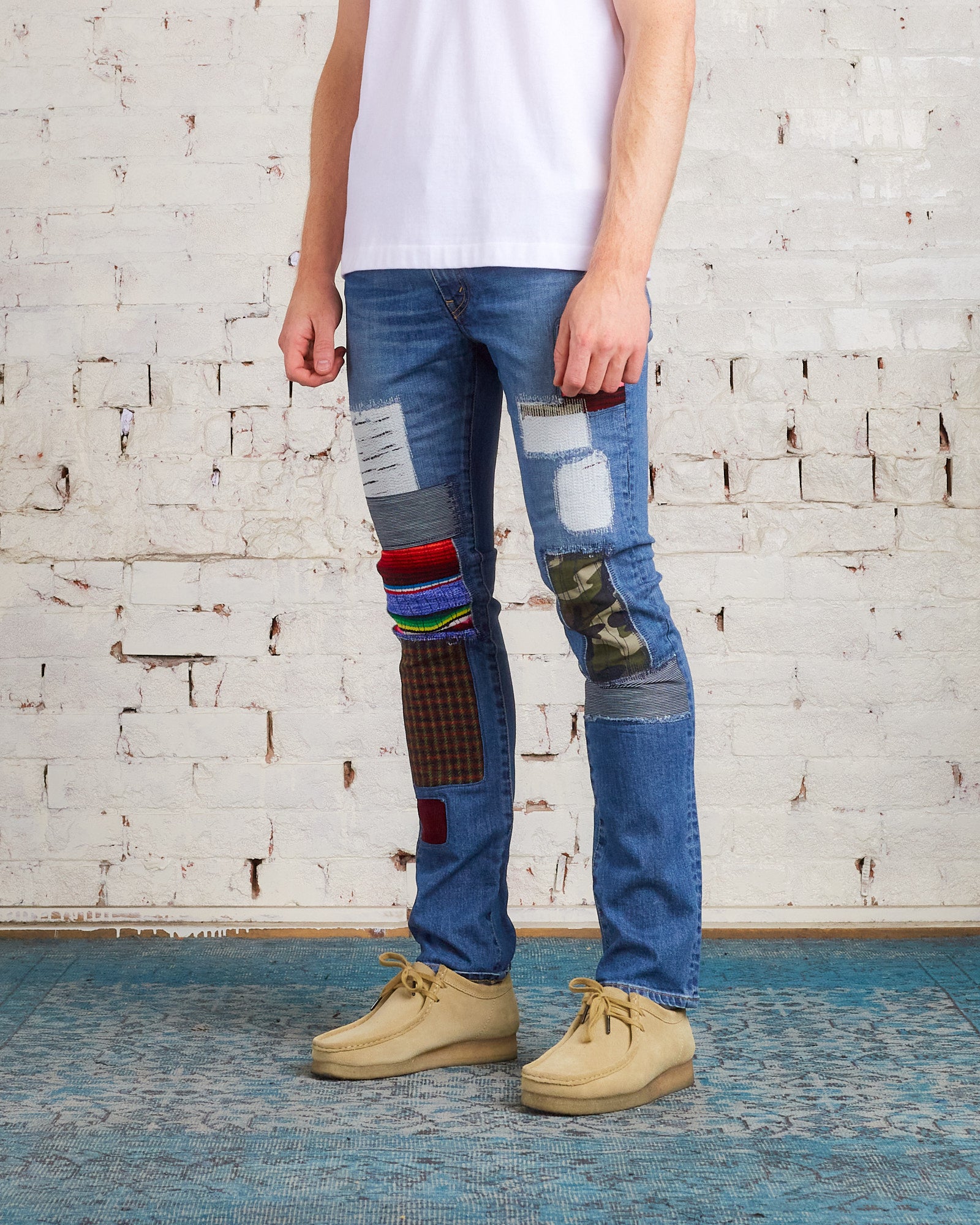 Junya Watanabe MAN Levi's Patchwork Jean Indigo