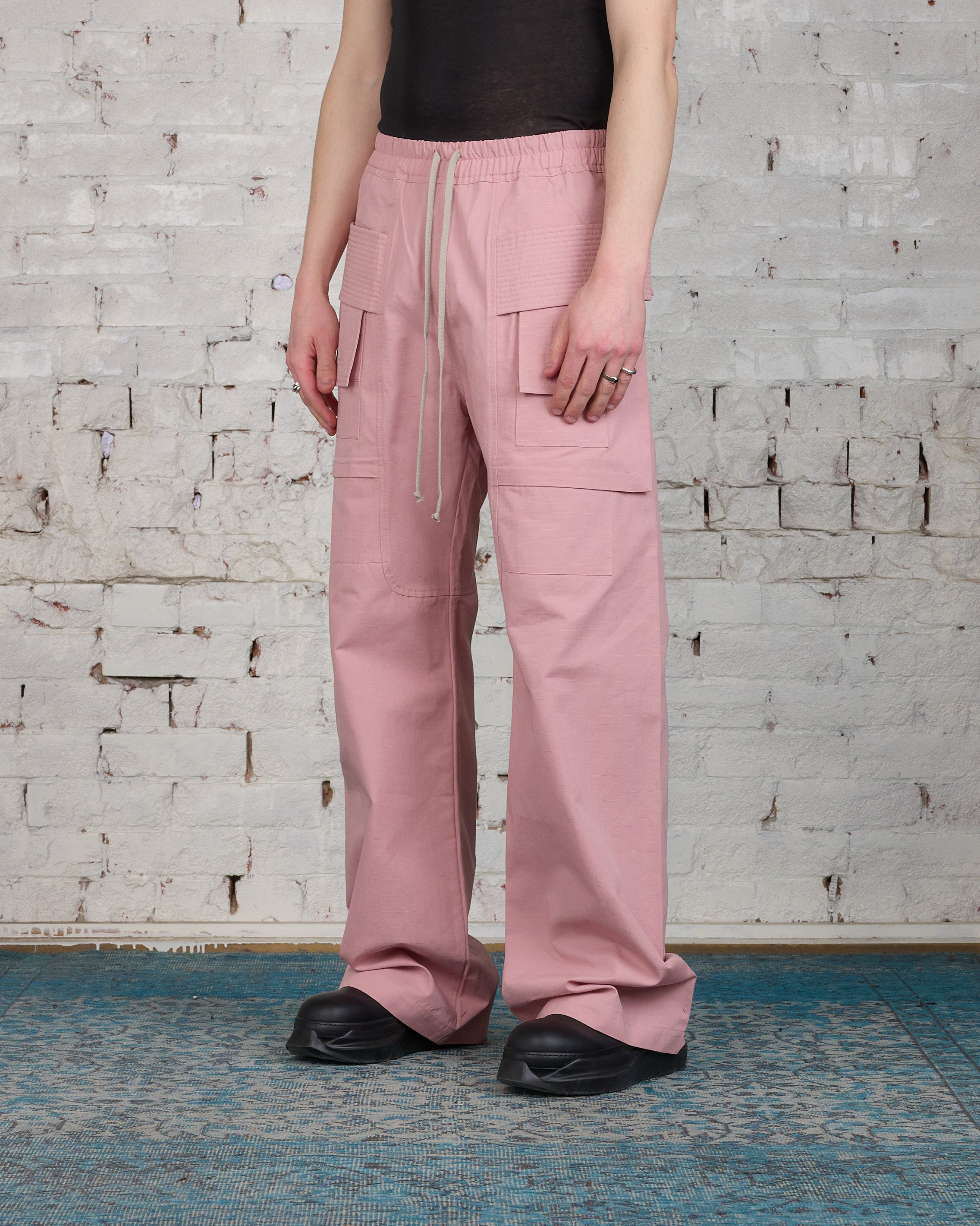 Rick Owens DRKSHDW Creatch Cargo Pant Ripstop Faded Pink – LESS 17