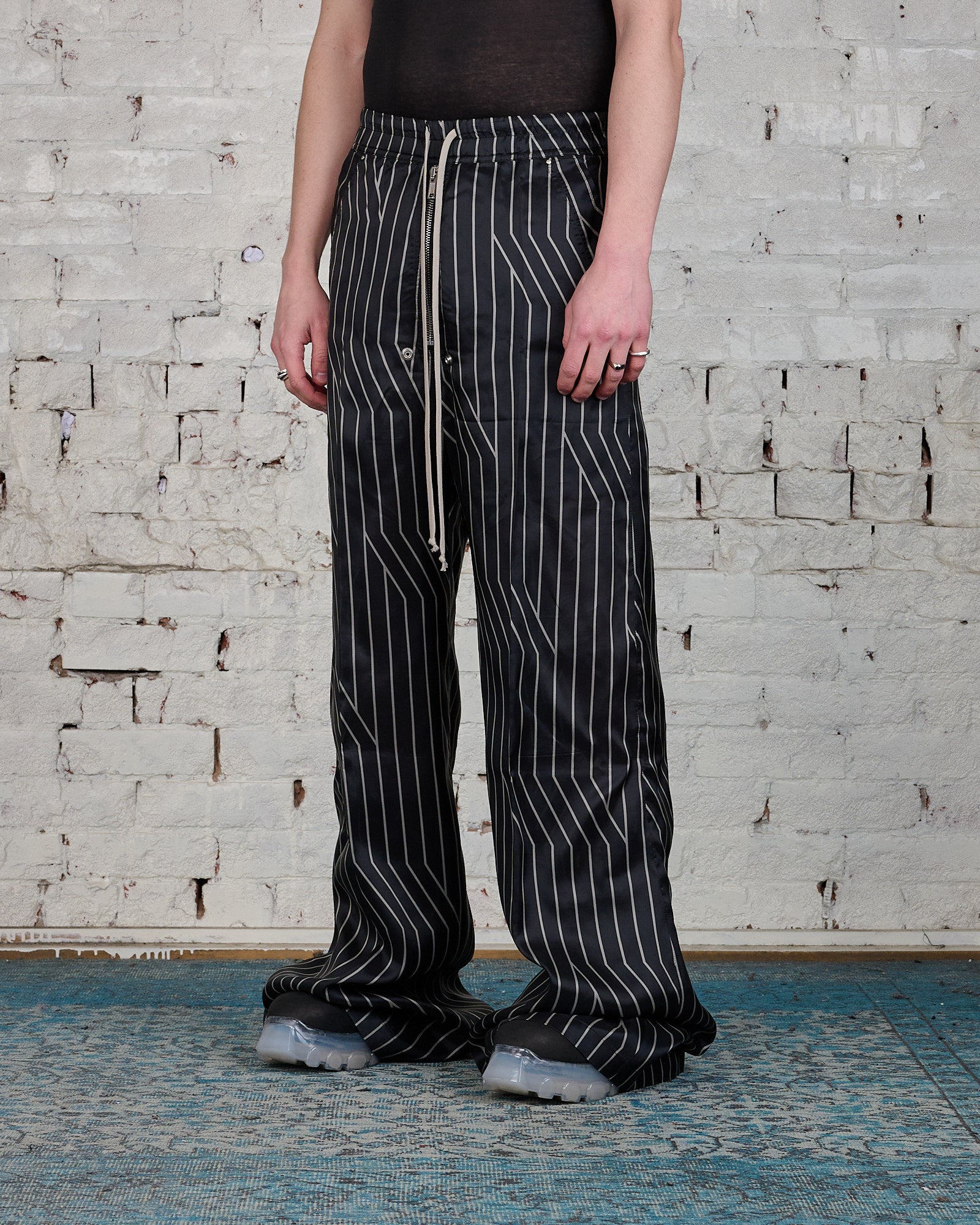 Rick Owens Wide Bela Pant Performa Printed Japonette