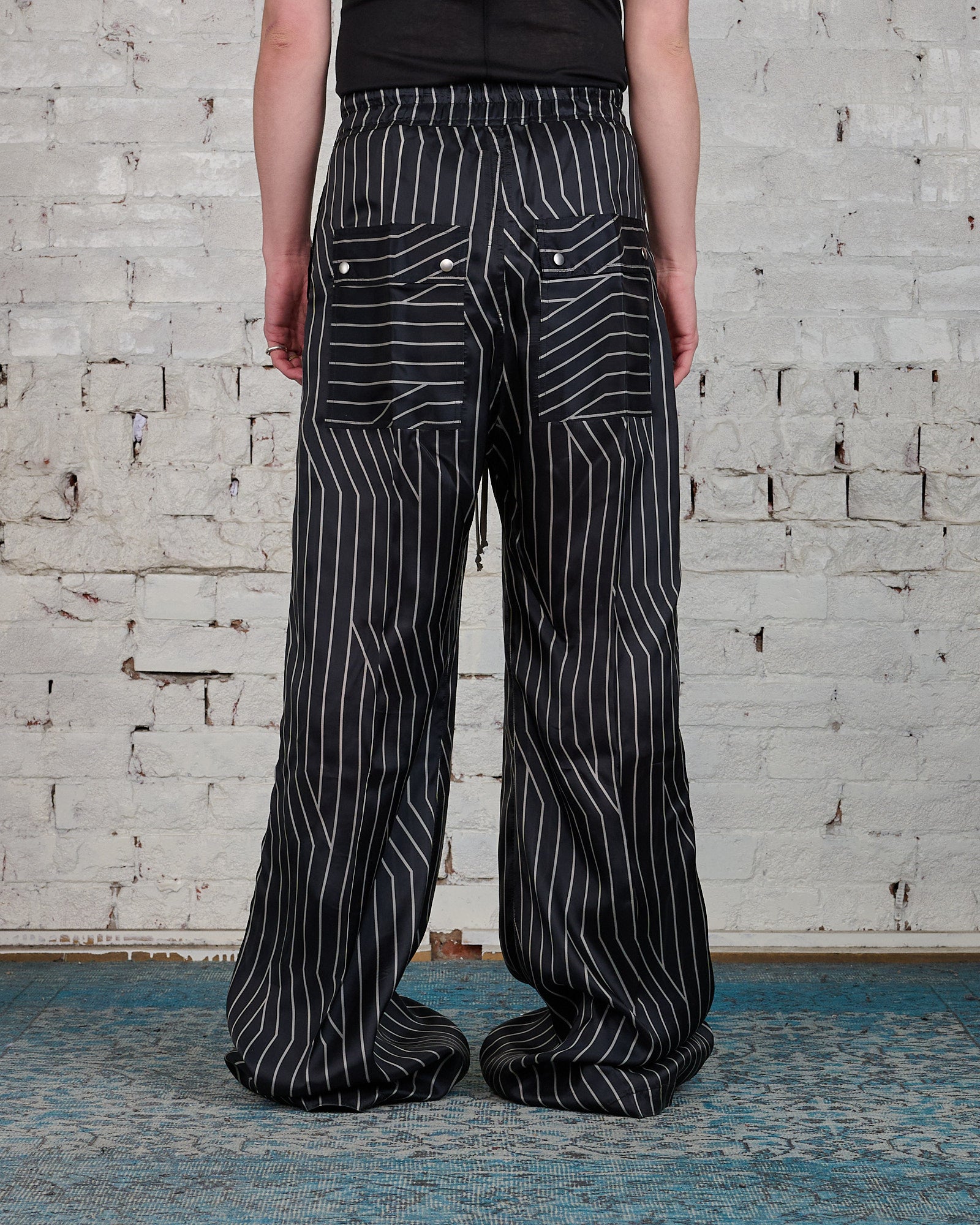 Rick Owens Wide Bela Pant Performa Printed Japonette