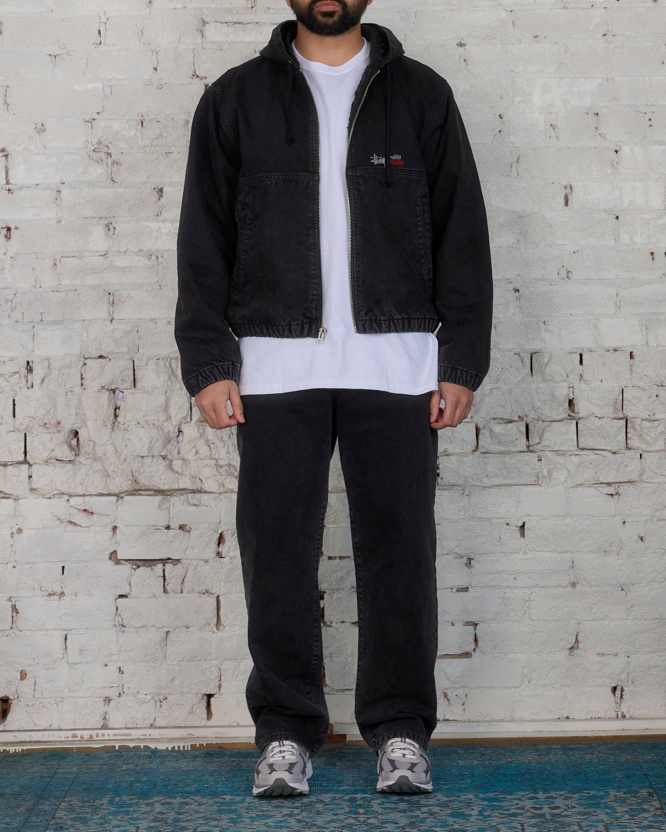 Stussy Double Dye Work Jacket Black