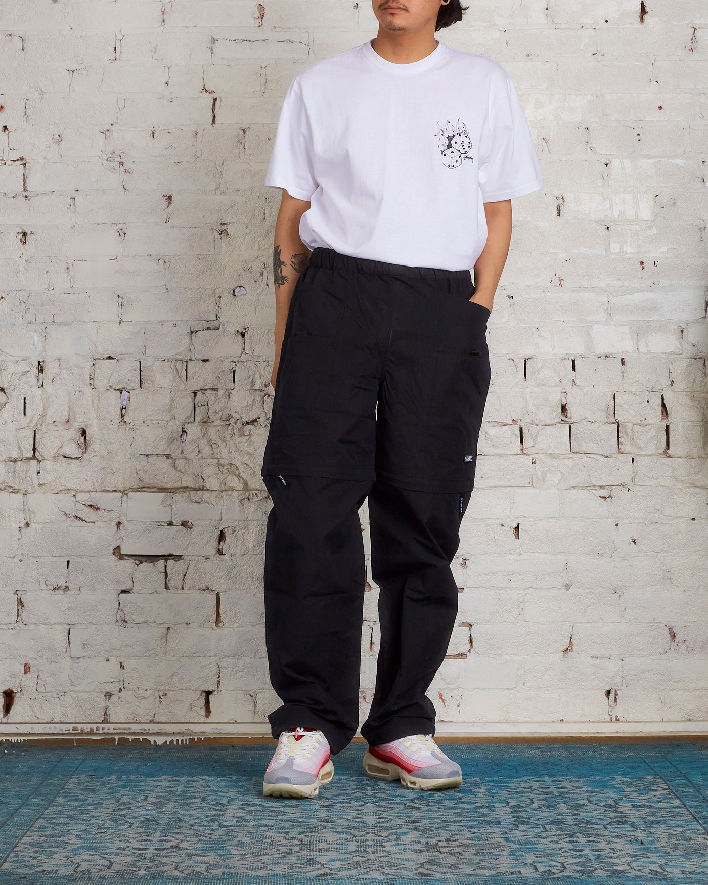 ー品販売ー品販売stussy 新作パンツ NYCO CONVERTIBLE PANT ワーク