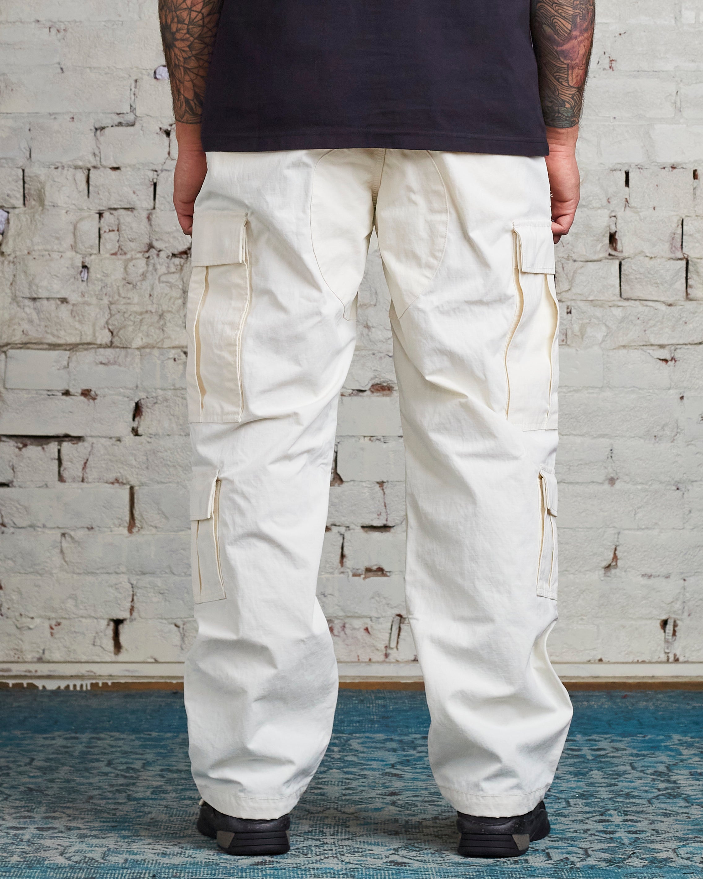 Stussy Nylon Ripstop Surplus Cargo Pant Bone