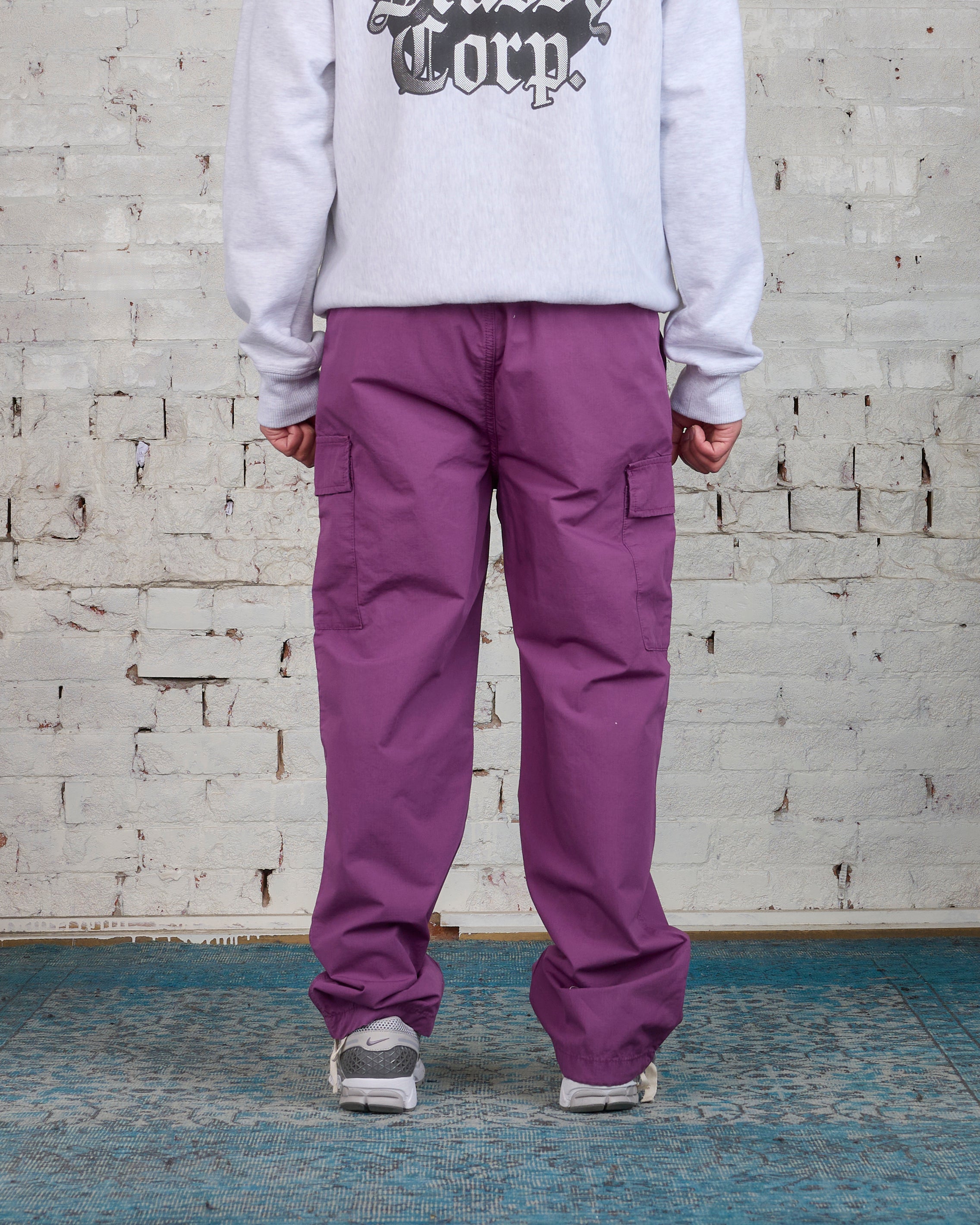 Stussy Ripstop Cargo Beach Pant Purple