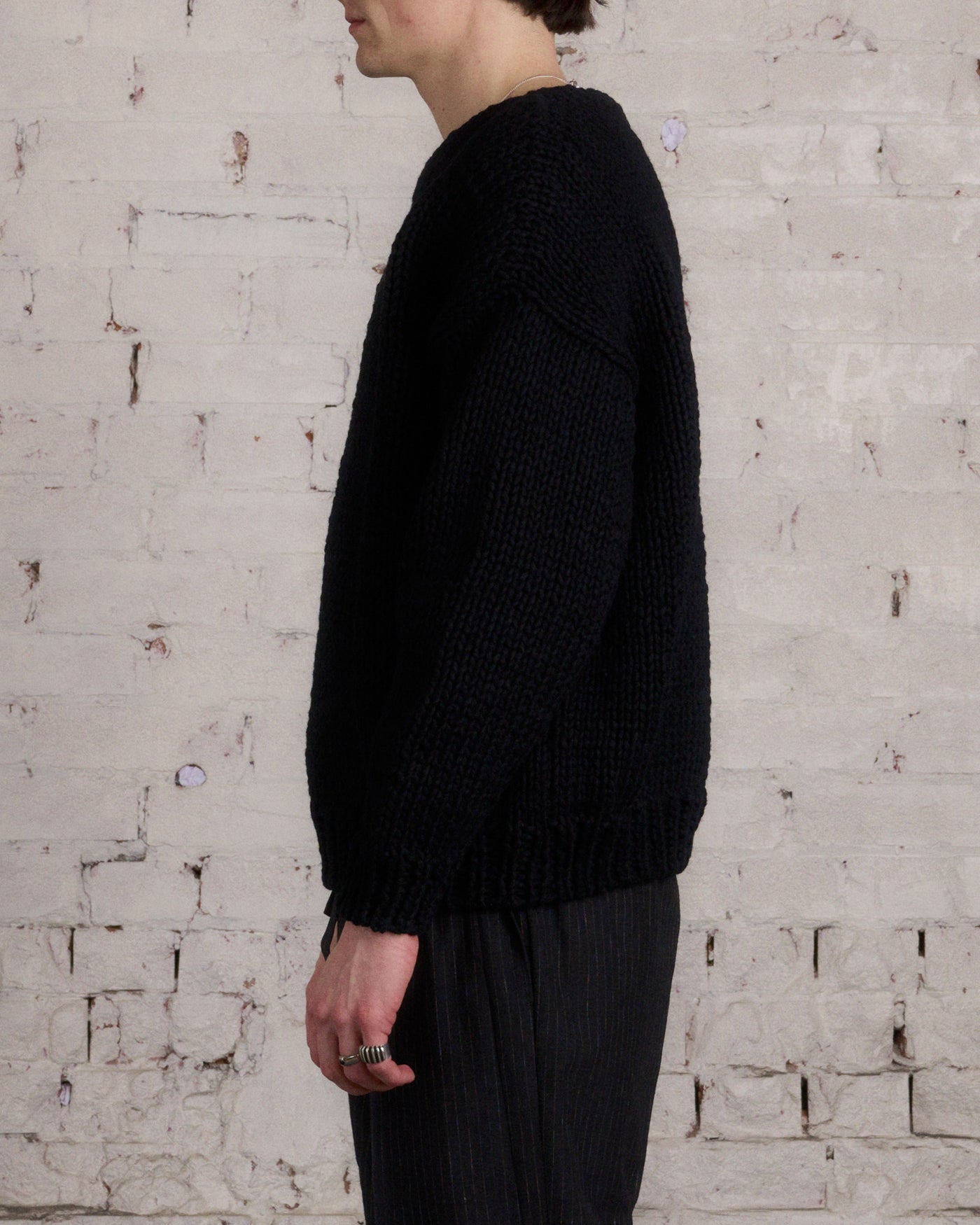 22aw visvim AMPLUS BOATNECK HAND-KNIT-