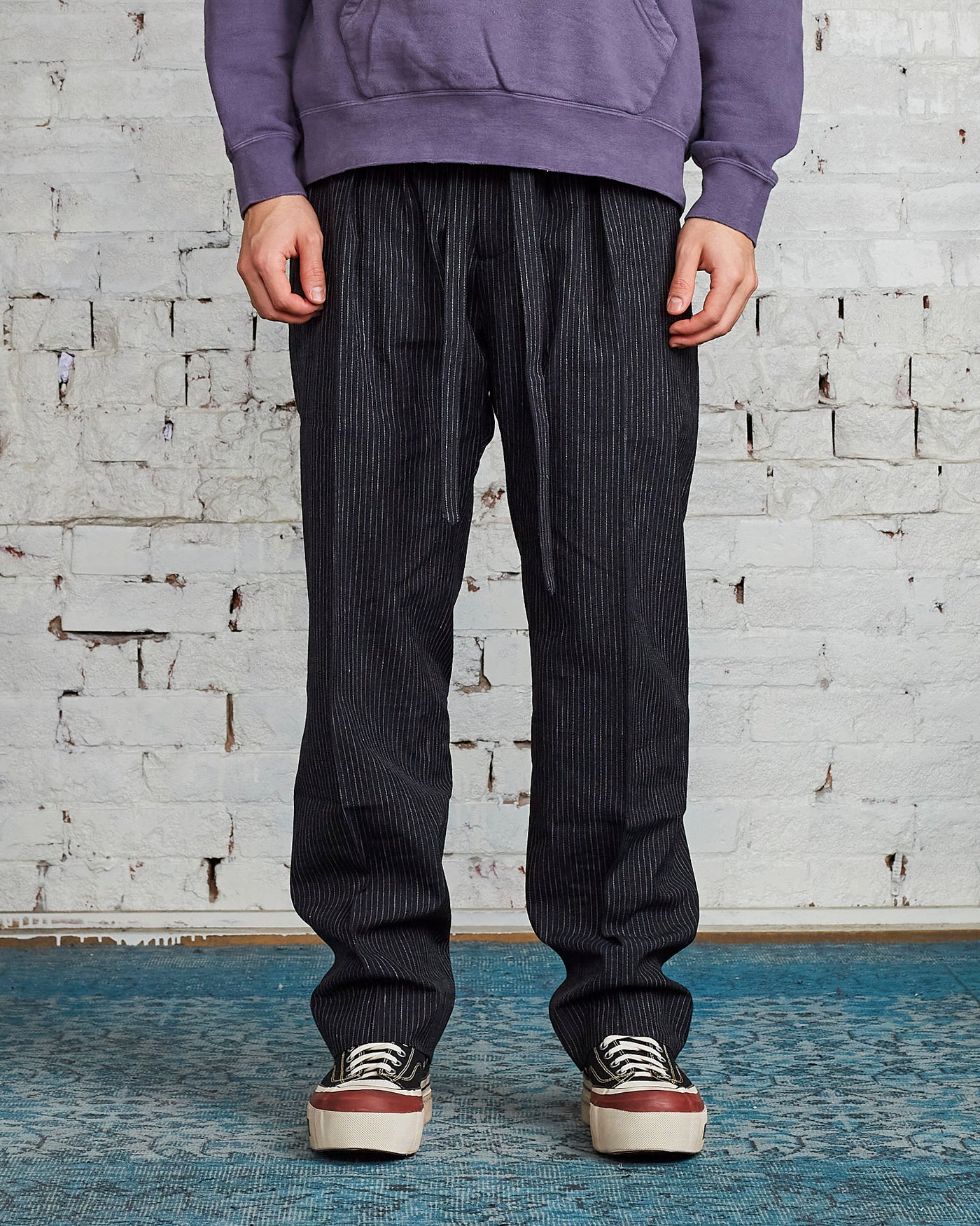 visvim 17ss Hakama Pants Pinstripe | gulatilaw.com