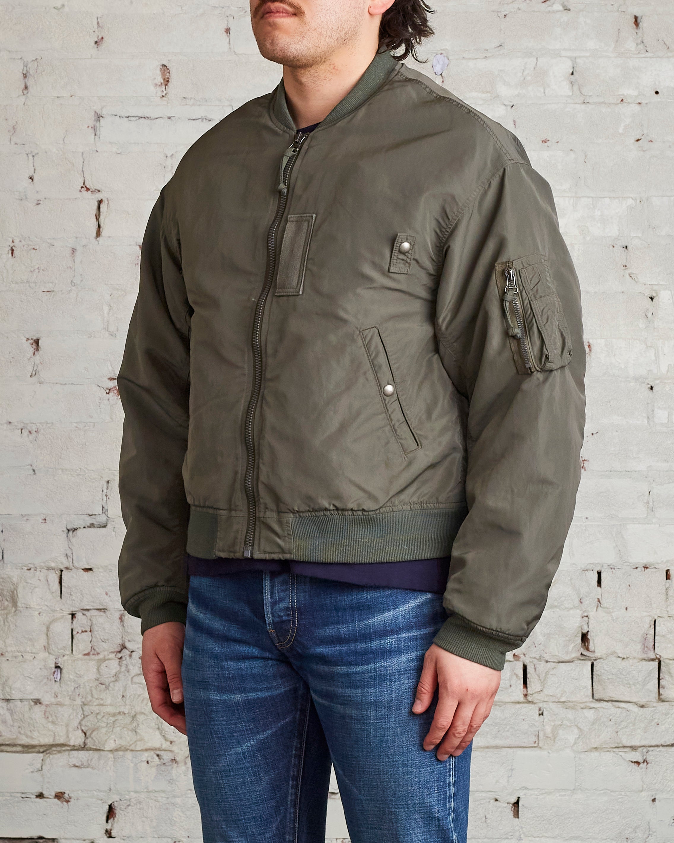 visvim THORSON JKT MA-1 OLIVE drahuancavelica.gob.pe