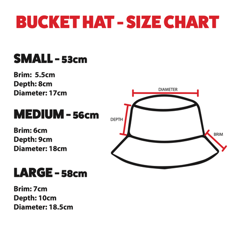 BUCKET HAT, SLOW LANE SLOTHS DESIGN