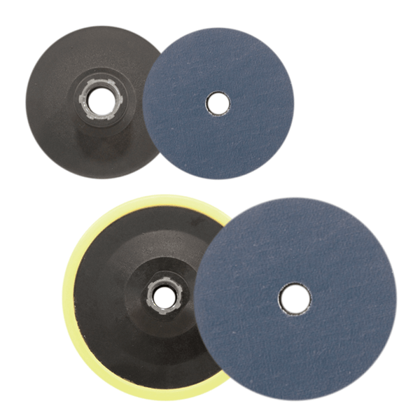 Reusable Hook and Loop High Density Polishing Felt Pad, 4 in