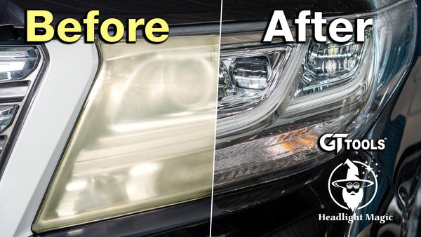 Worktech Professional Headlight Restoration Complete Kit