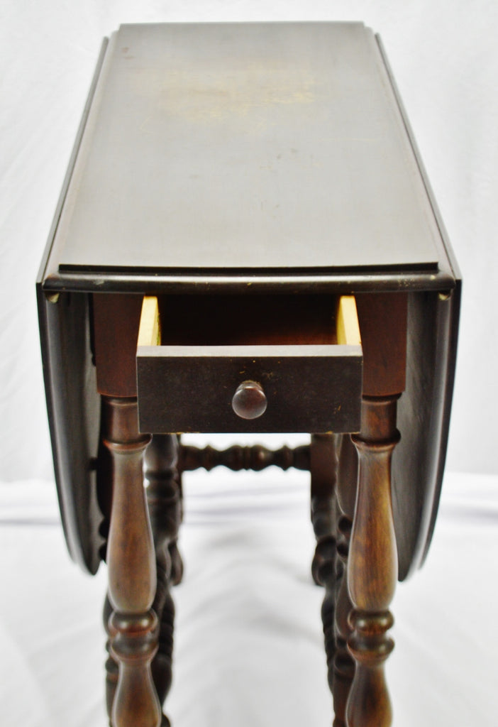 Antique Elite Furniture Company Mahogany Gateleg Table Birchard