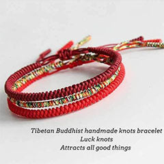 Feng Shui 2020 - Handmade Knots Lucky Rope Bracelet