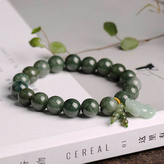 Feng Shui 2020 - Natural Emerald Bracelet