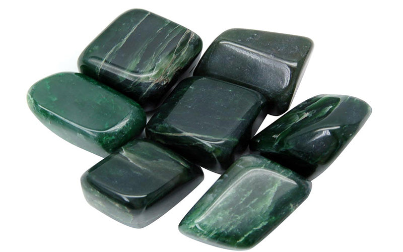 8 Auspicious Symbols - Nephrite Jade