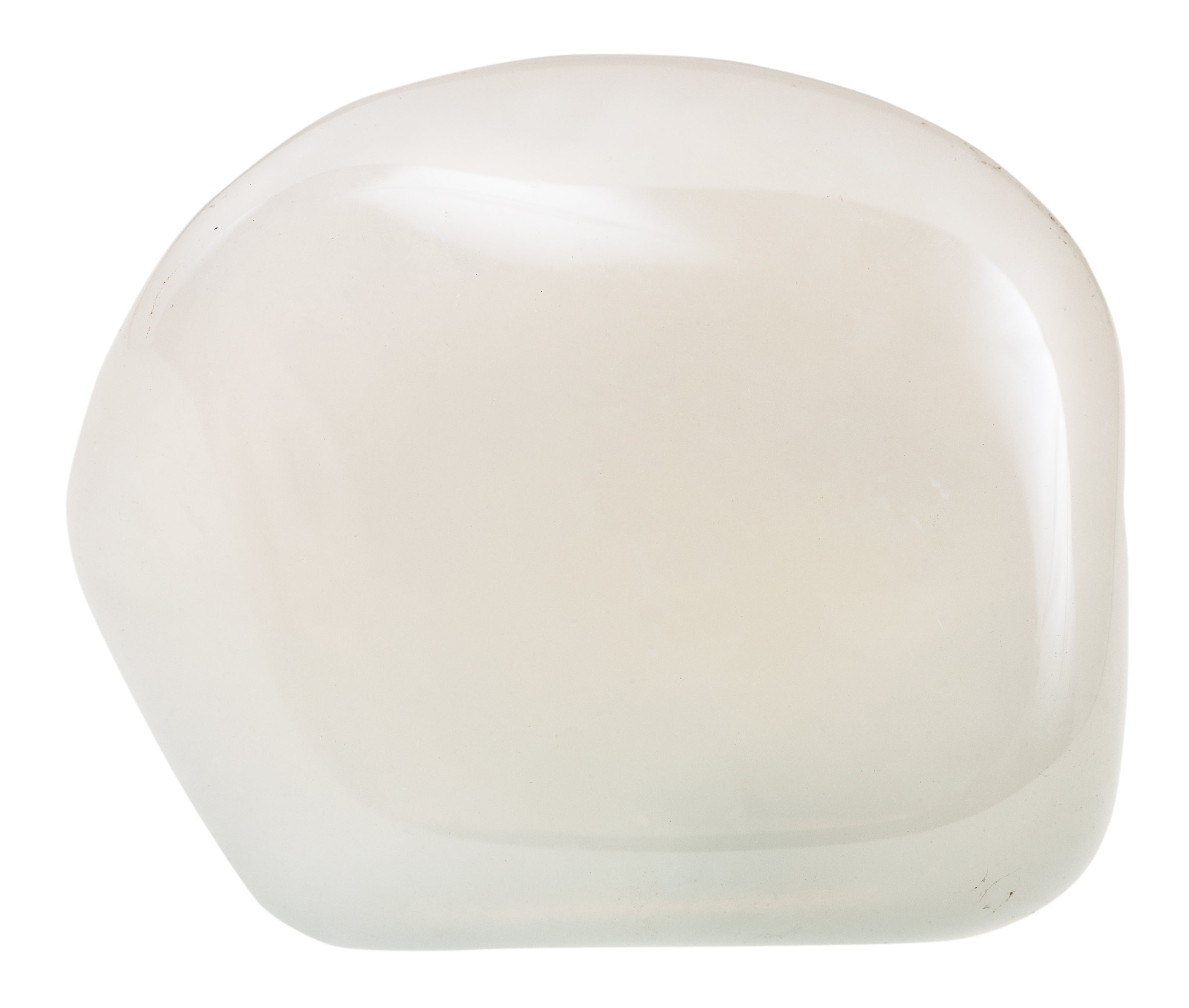 white agate stone