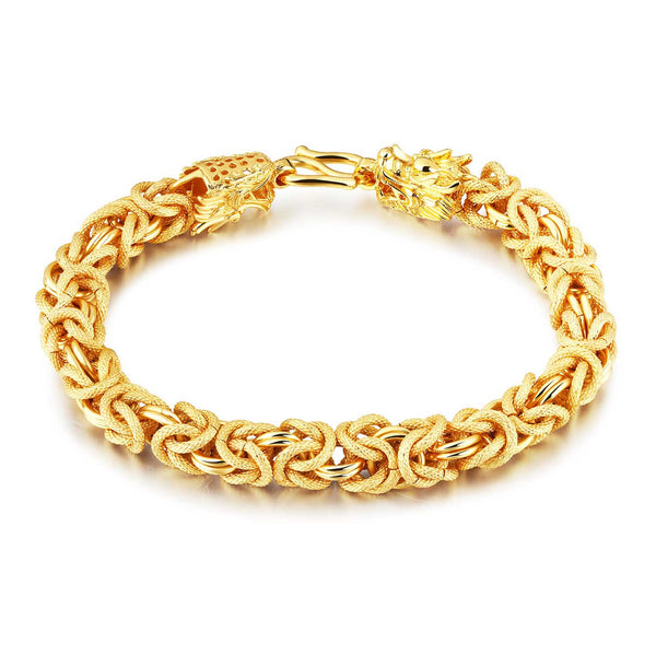 Lucky Golden Dragon Bracelet - Inner Wisdom Store