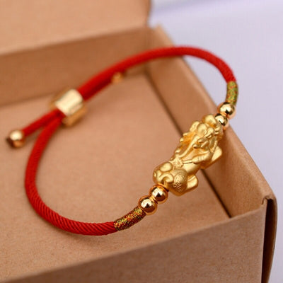 red mantra piyao bracelet meaning