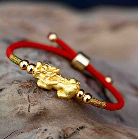 pixiu red bracelet