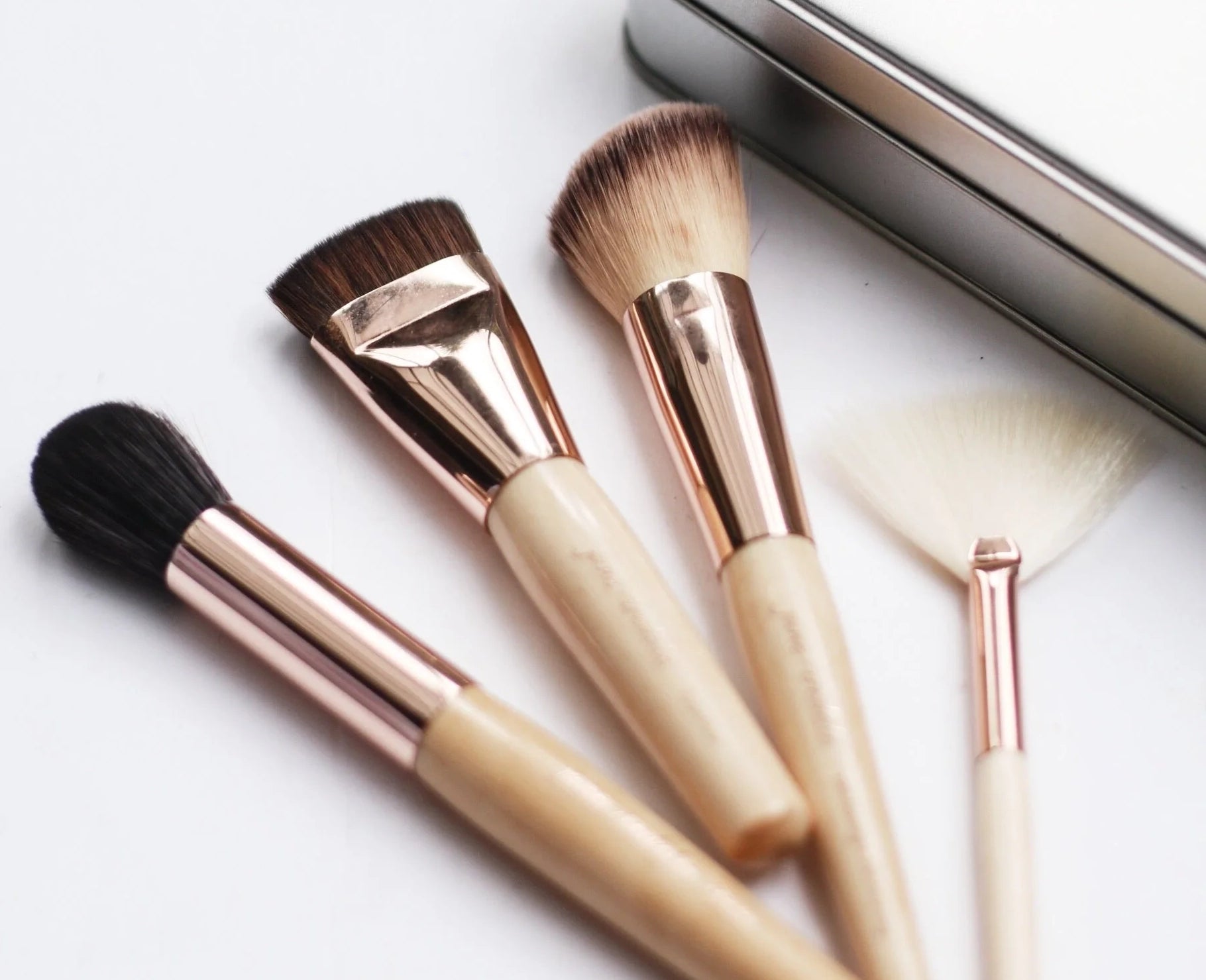 Blush, Bronzer and Highlighter Makeup Brushes