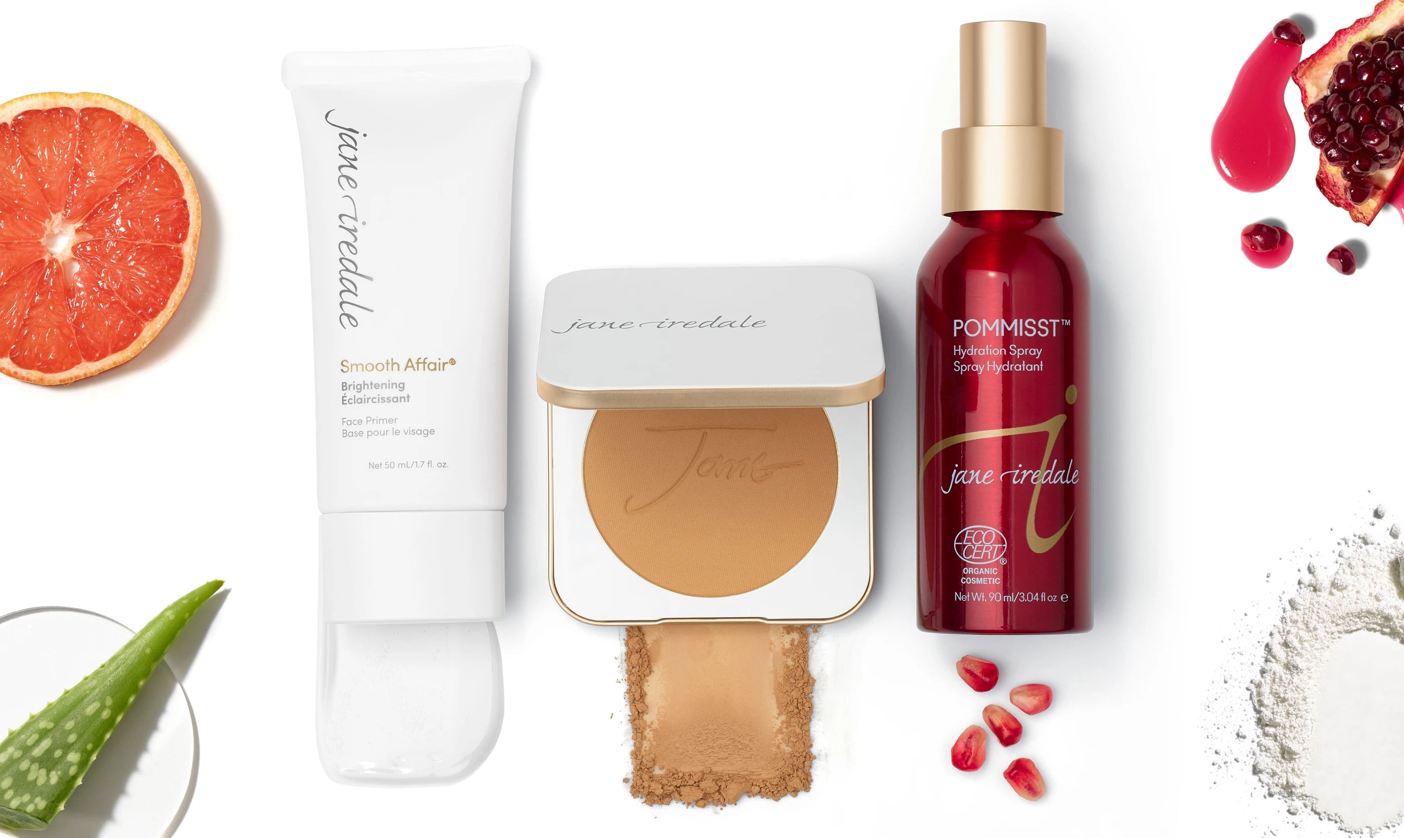 jane iredale mineral makeup formulas with clean ingredients sourced from nature