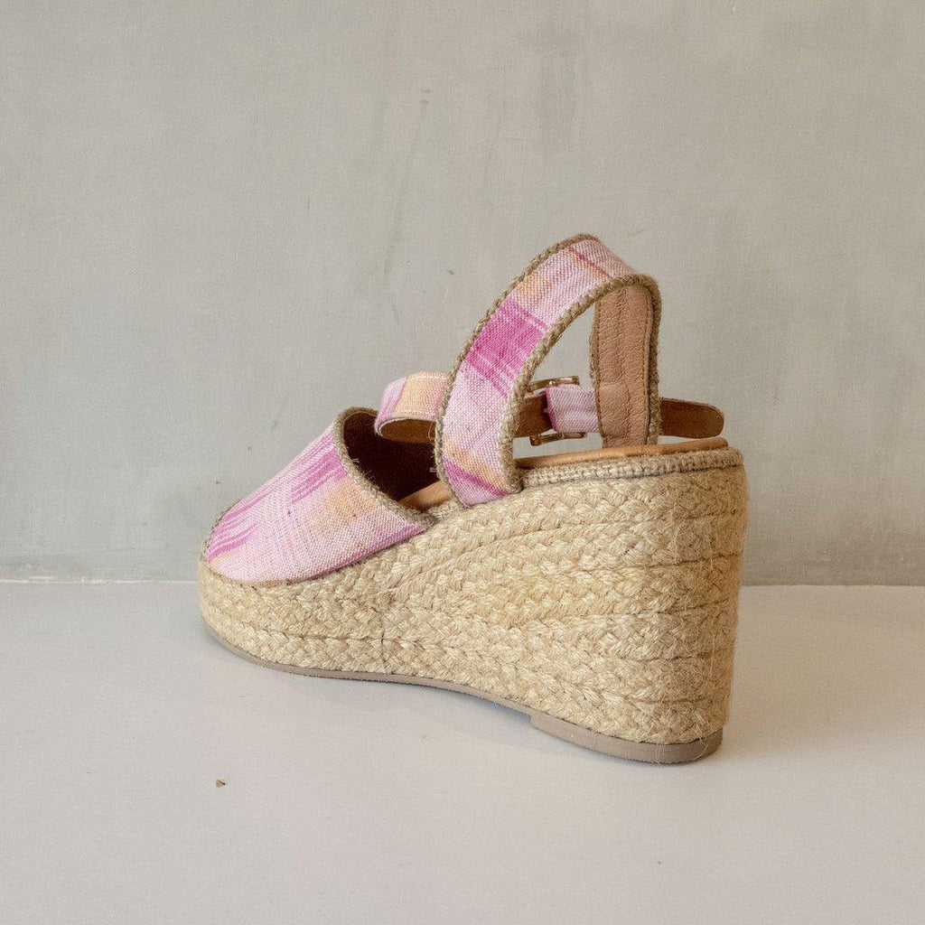 sightseeing espadrille wedge