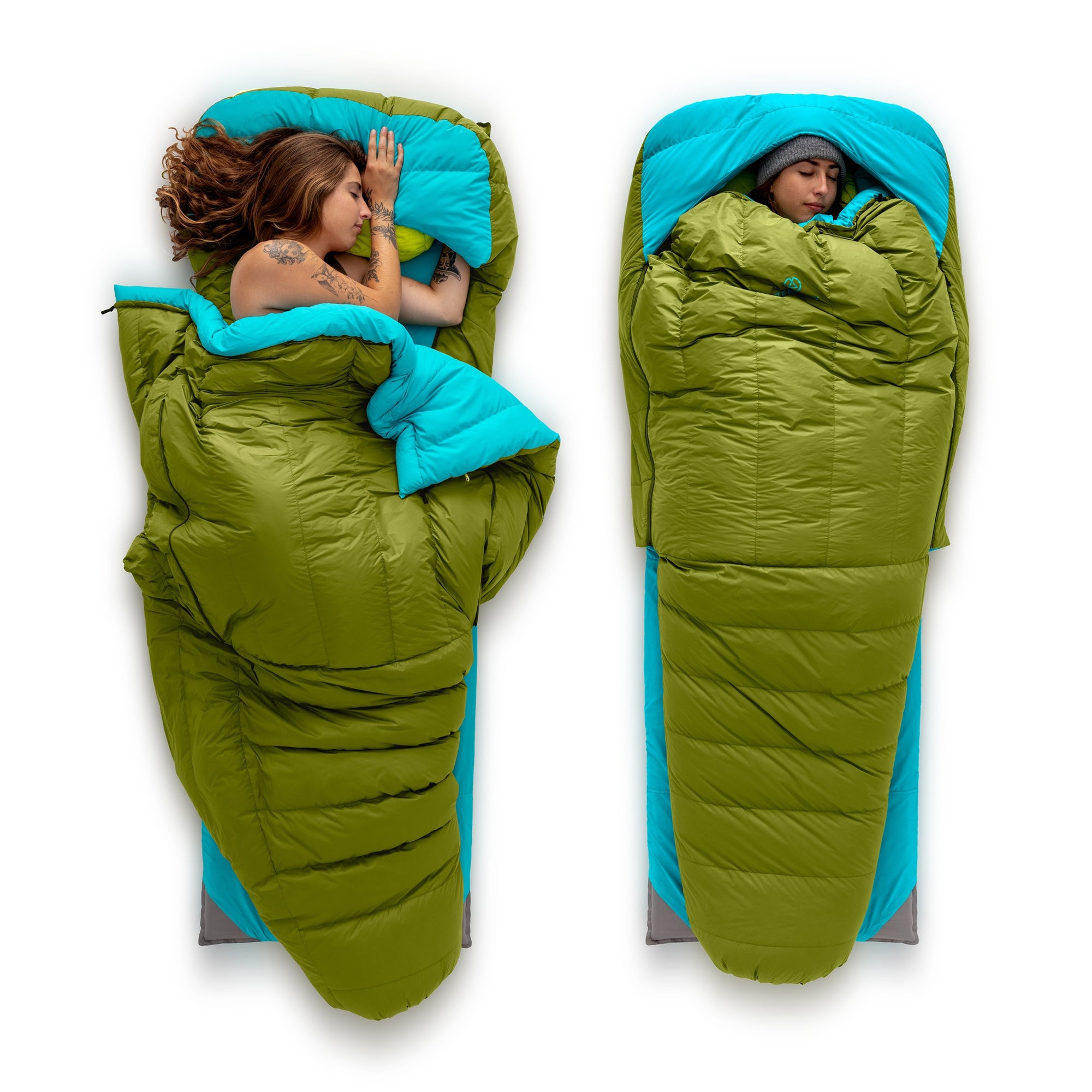 Zenbivy床睡袋允许你睡在任何位置,就像在你的床上。