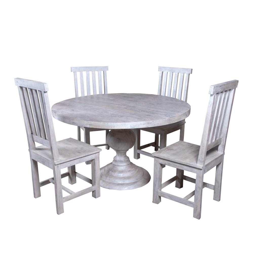 White Round Dining Room Table | UK NEWS