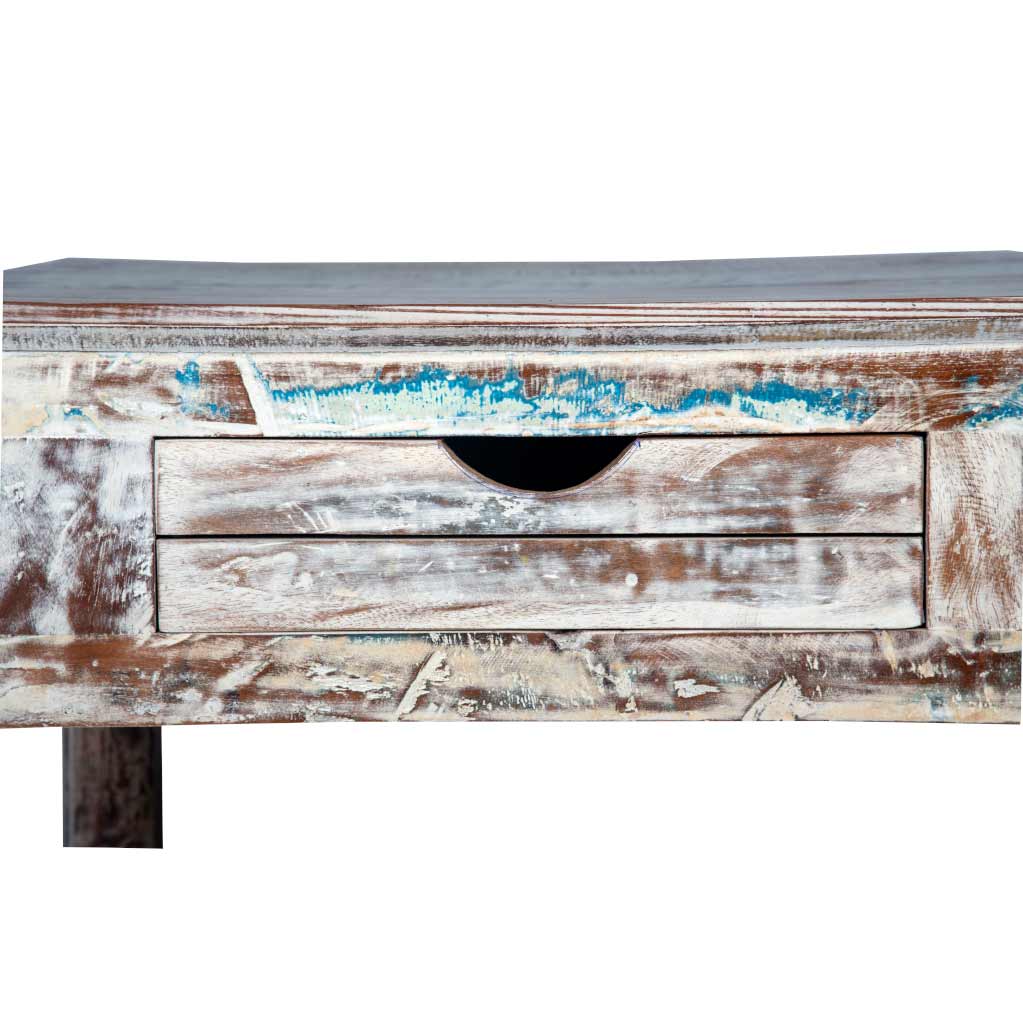 Rustic White Coffee Table