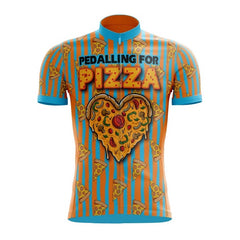 funny food pizza cycling jersey