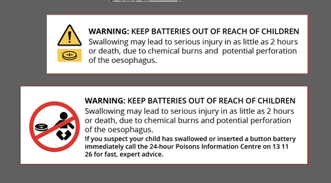 How to keep your child safe from the dangers of button batteries