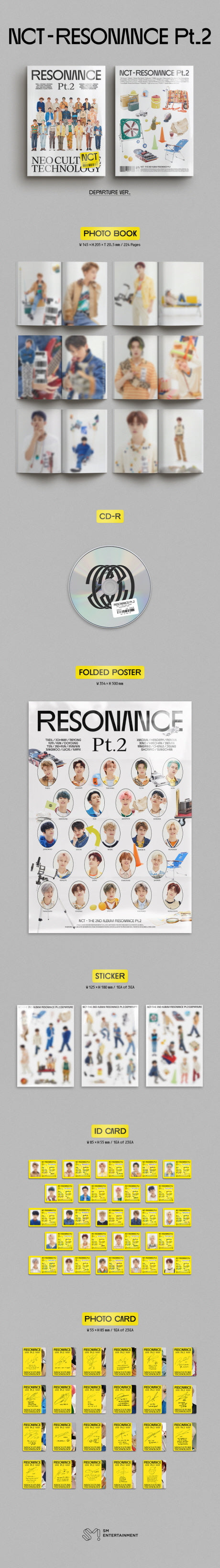 NCT 2ND ALBUM - NCT 2020 RESONANCE PT.2 (DEPARTURE VER.) – SubK Shop