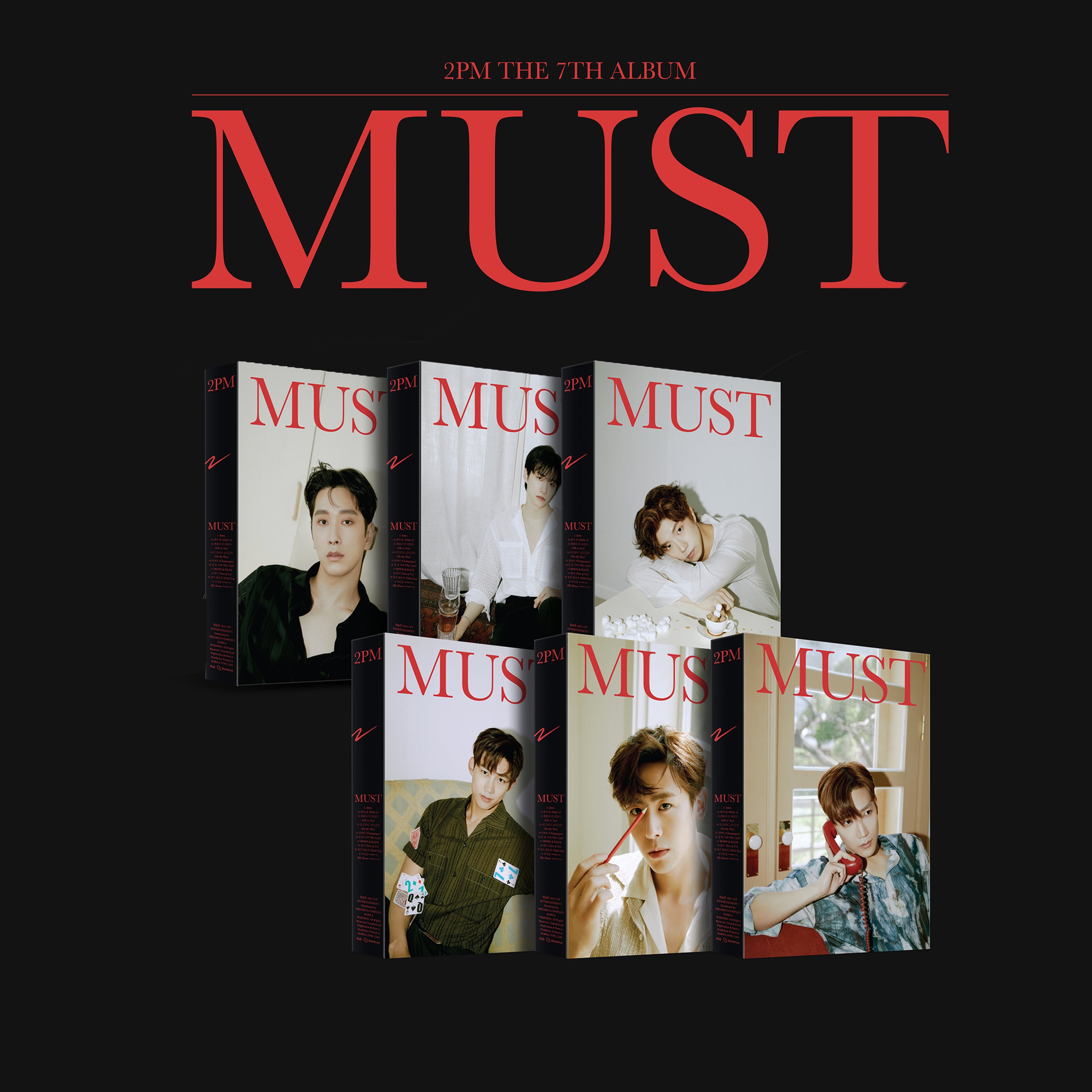 2pm 7th Album Must Limited Ver Subk Shop