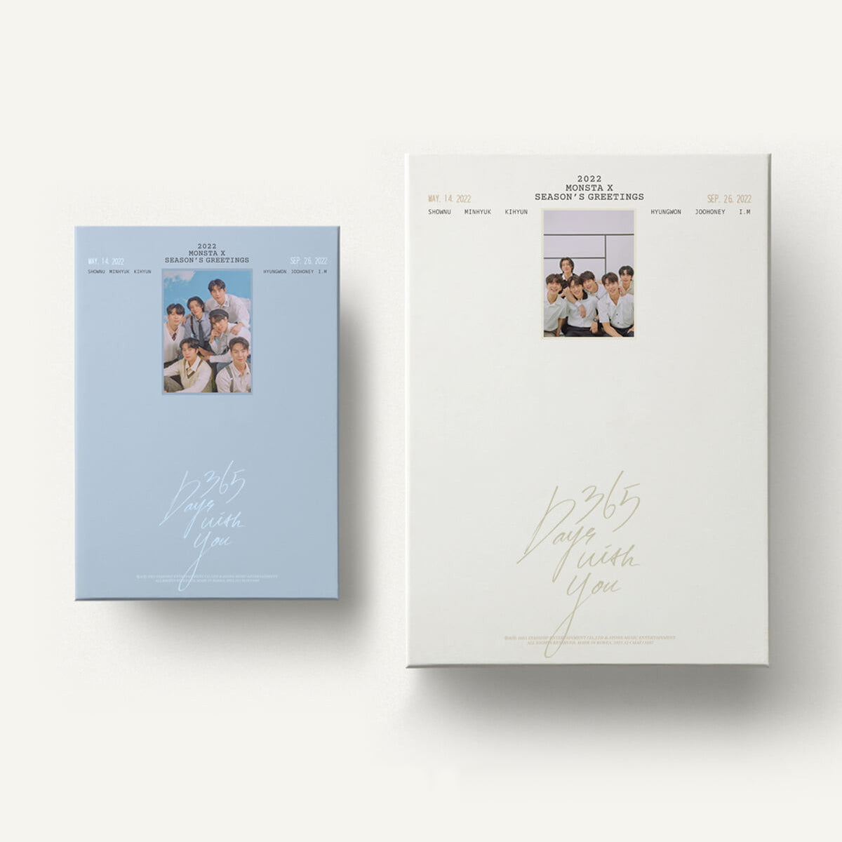 MONSTA X 2022 SEASON'S GREETINGS - 365 DAYS WITH YOU
– SubK Shop
