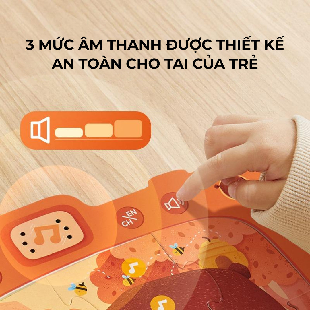 Bộ xếp hình âm thanh cho bé Mideer