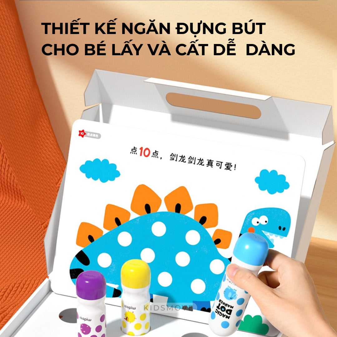 Bút chấm màu Mideer Magic Dot