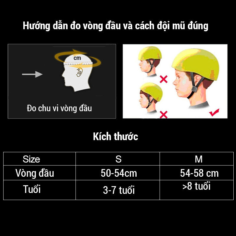 mũ bảo hiểm trẻ em hình thú Corsa