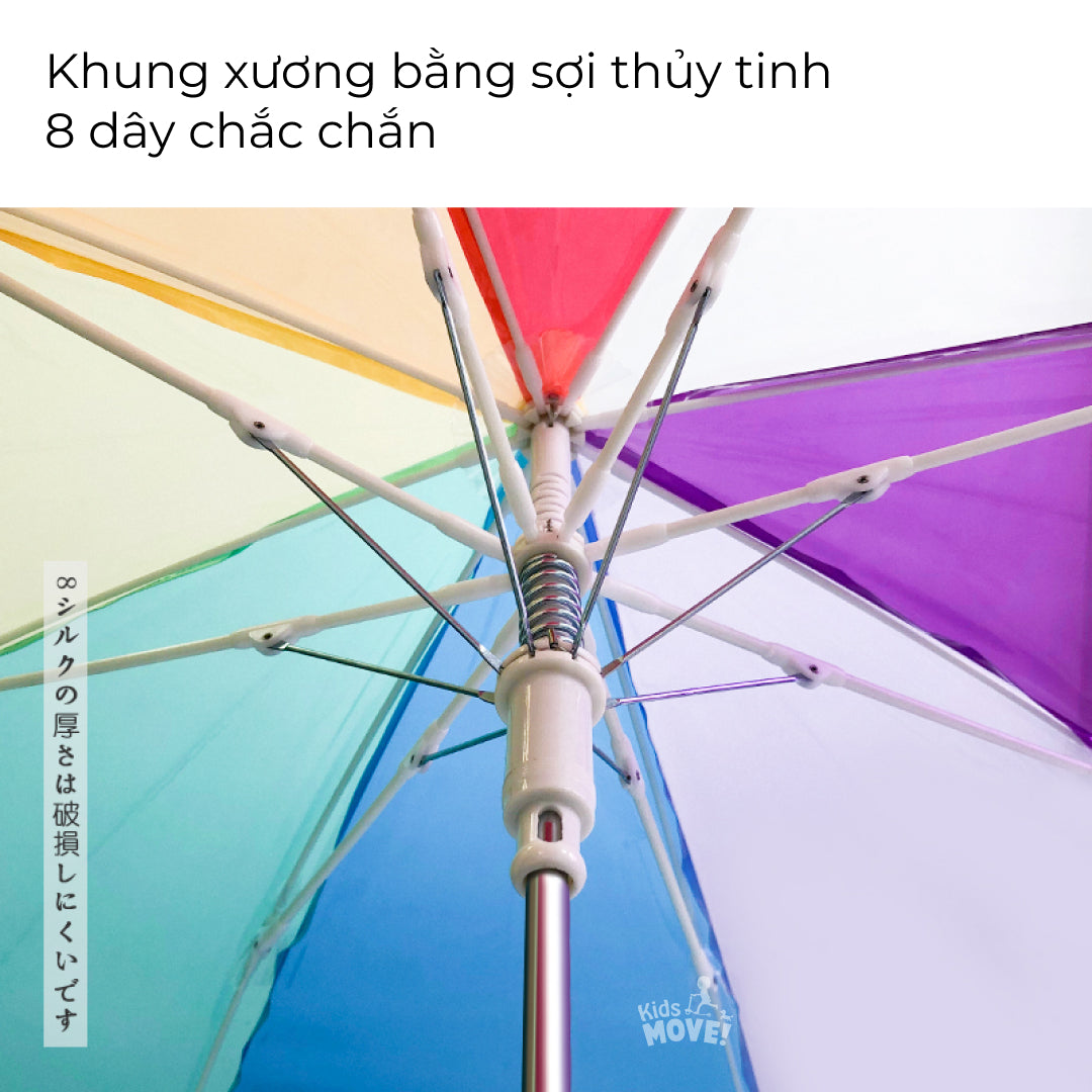 Ô che mưa trong suốt cầu vồng Shukiku