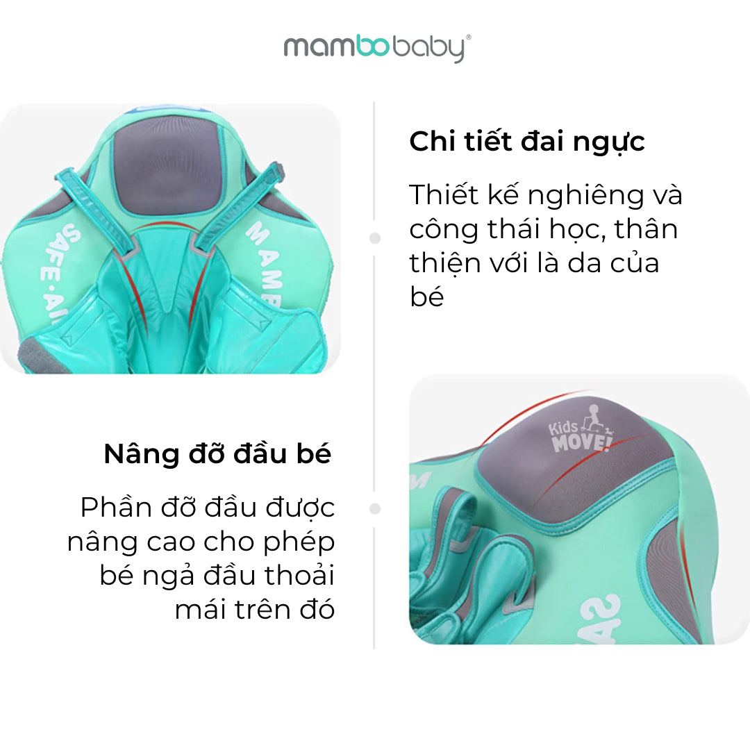 Phao bơi đeo ngực Mambobaby