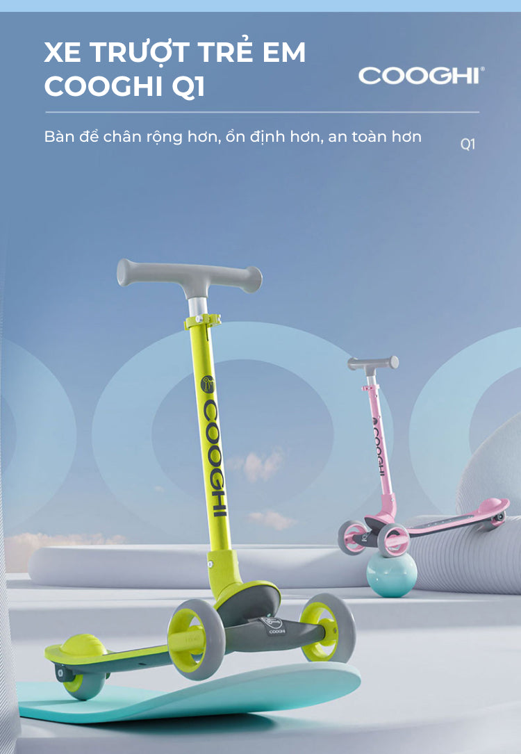 Xe trượt scooter Cooghi Q1