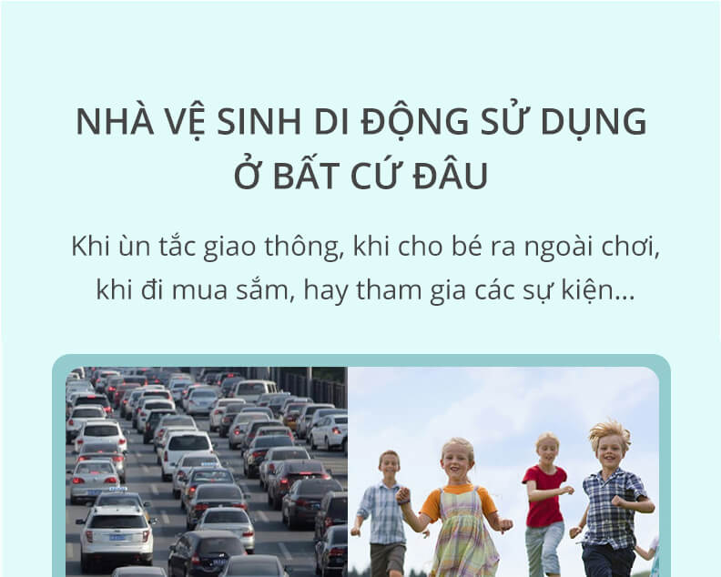 Bô quả chuối gập gọn cho bé đi vệ sinh 2019