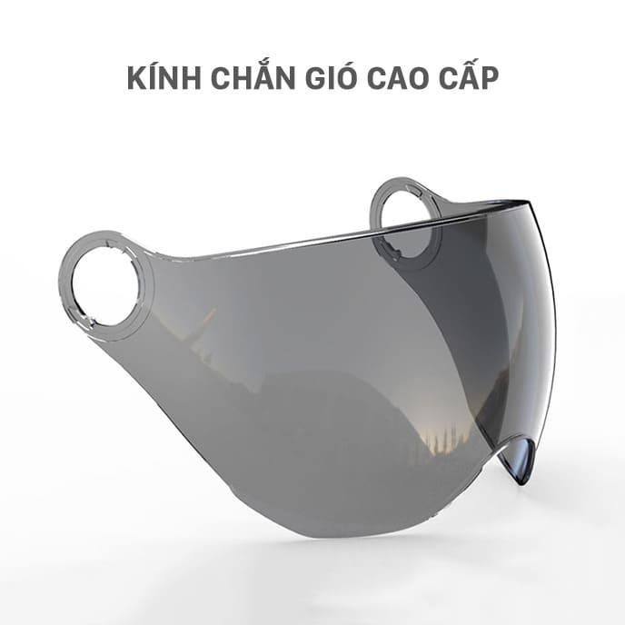 Mũ bảo hiểm trẻ em có kính As-Fish siêu nhẹ cho bé 3-7 tuổi