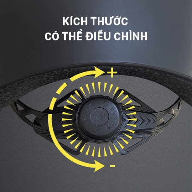 Mũ bảo hiểm trẻ em có kính As-Fish siêu nhẹ cho bé 3-7 tuổi