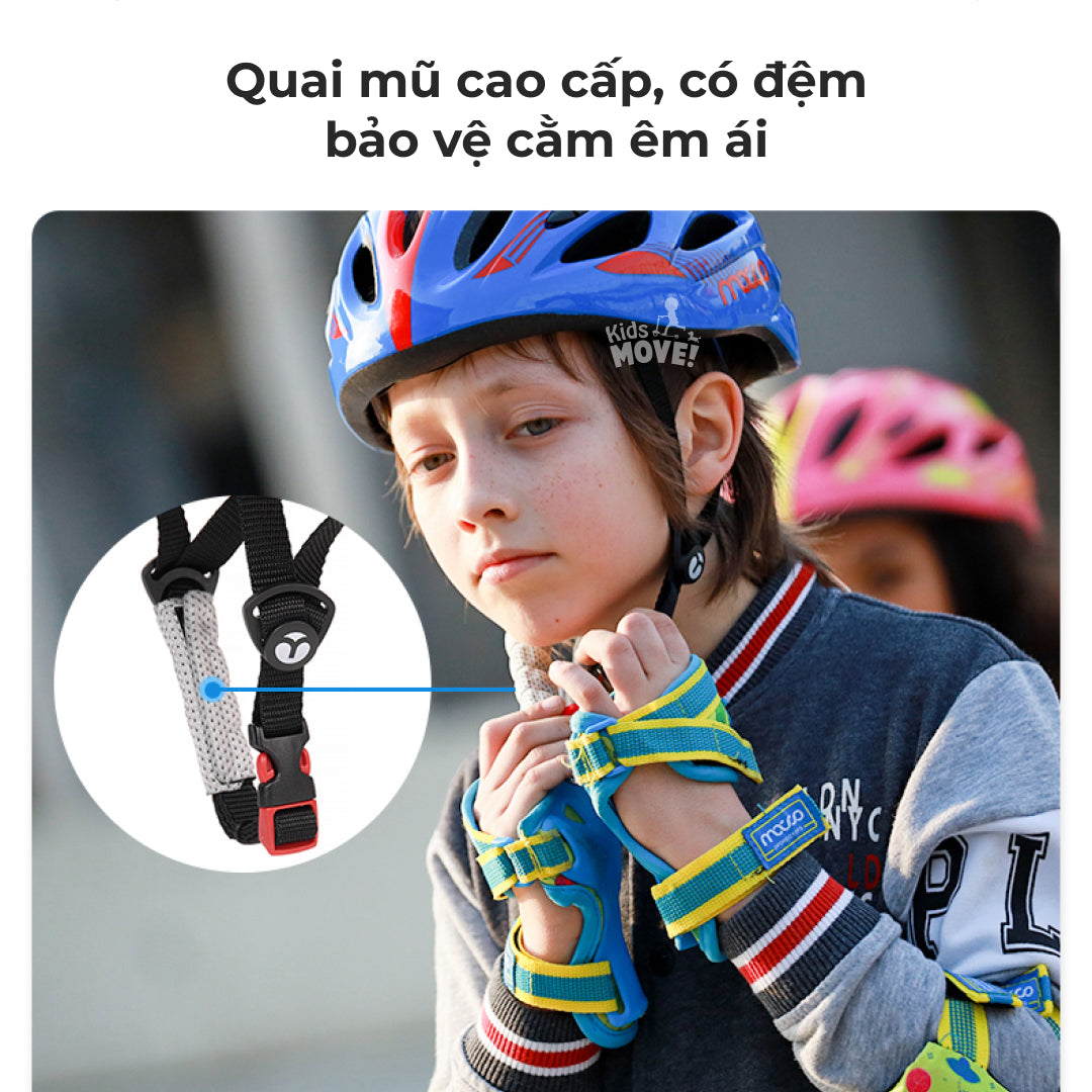 Mũ bảo hiểm xe đạp trẻ em siêu nhẹ Macco K8