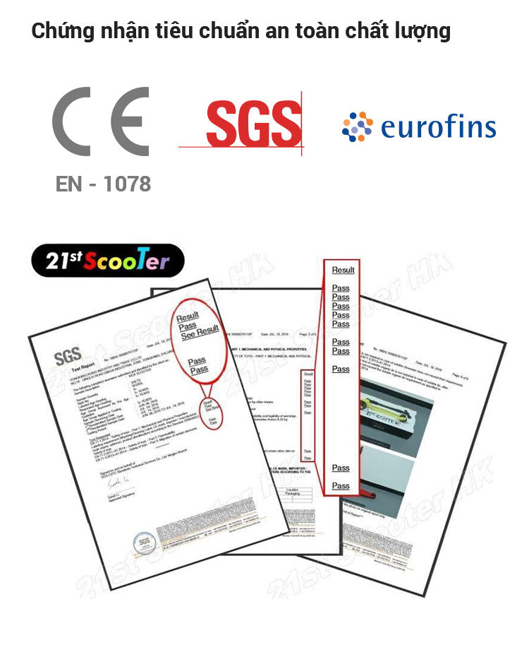 xe scooter 3 bánh cho bé 21st Scooter ROD3 2019