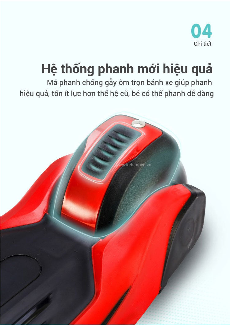 Xe trượt scooter 3 bánh cho bé 21st Scooter ROD3 2019