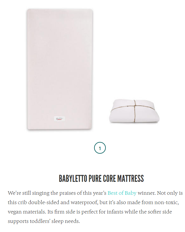 babyletto crib mattress