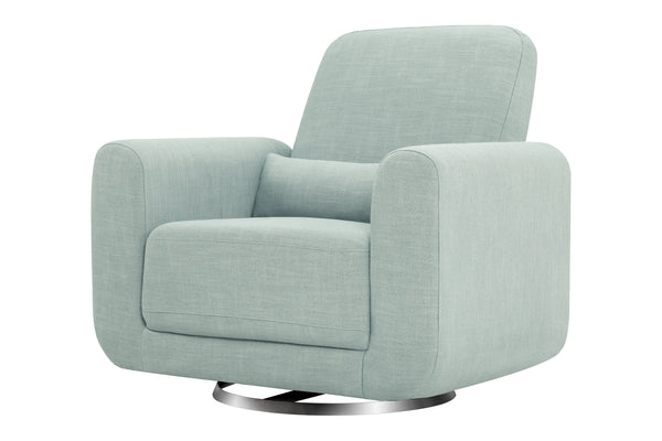 teal glider rocker