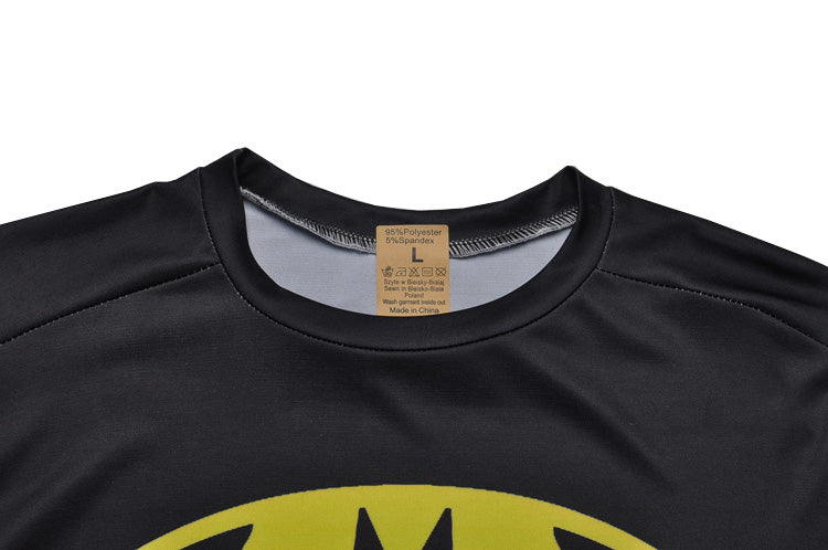 Batman Superhero Long Sleeves 3D Print Cool Workout T-shirt ...